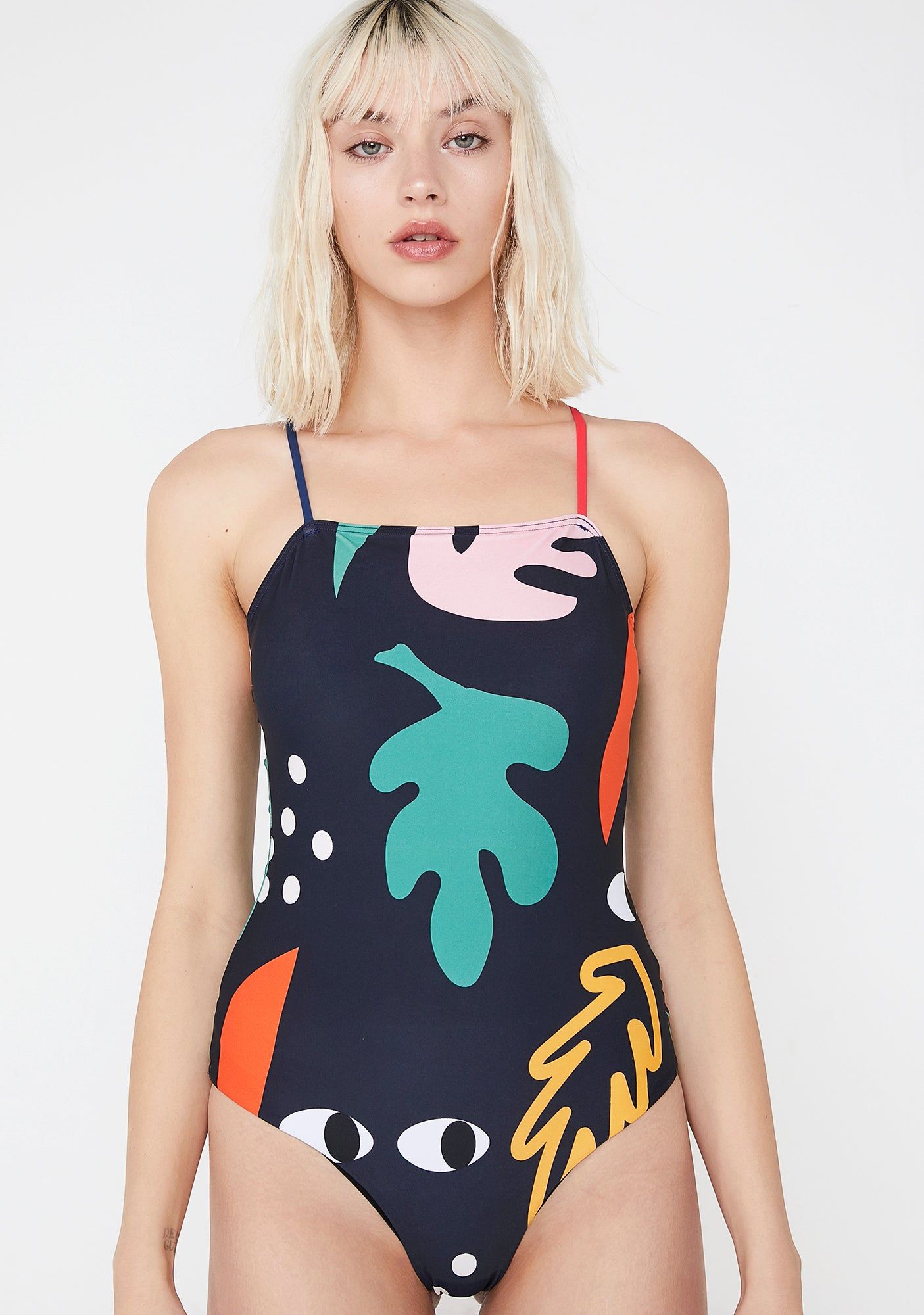Big Print Swimsuit sold by Dolls Kill