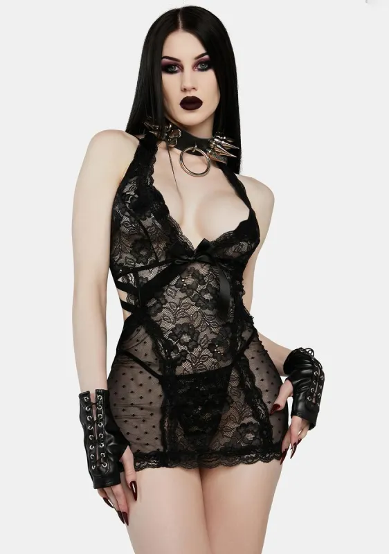 It's Giving Fantasy Lace Chemise sold by Dolls Kill