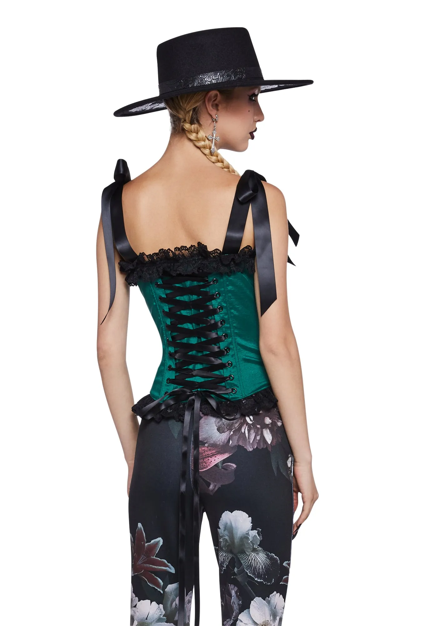 Gothic Elegance Corset Top sold by Dolls Kill product image thumbnail 4