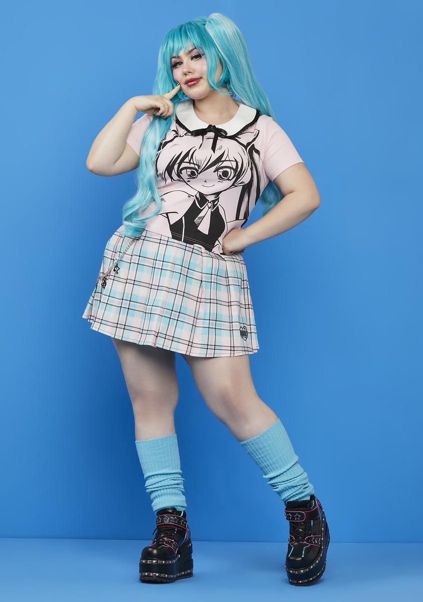 Plus Melt Away Crop Top sold by Dolls Kill product image thumbnail 3