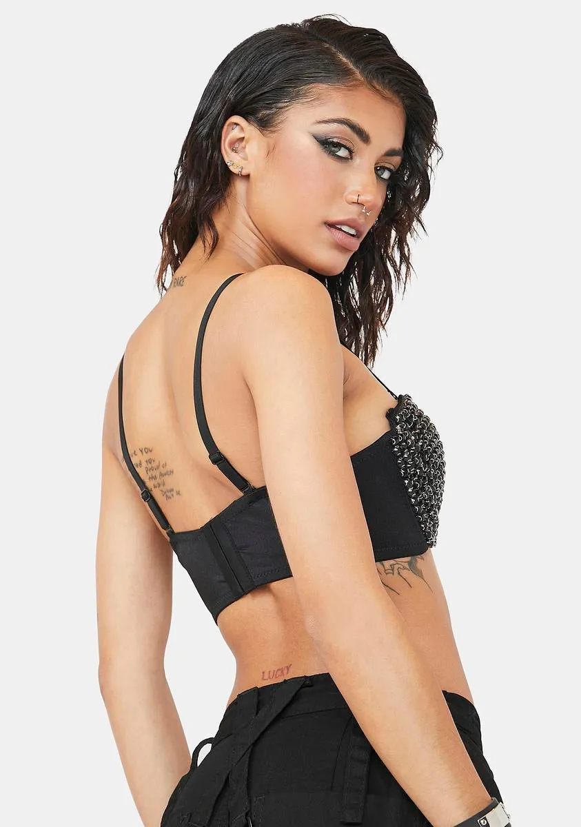 Time For Good Times Bra Top sold by Dolls Kill product image thumbnail 4