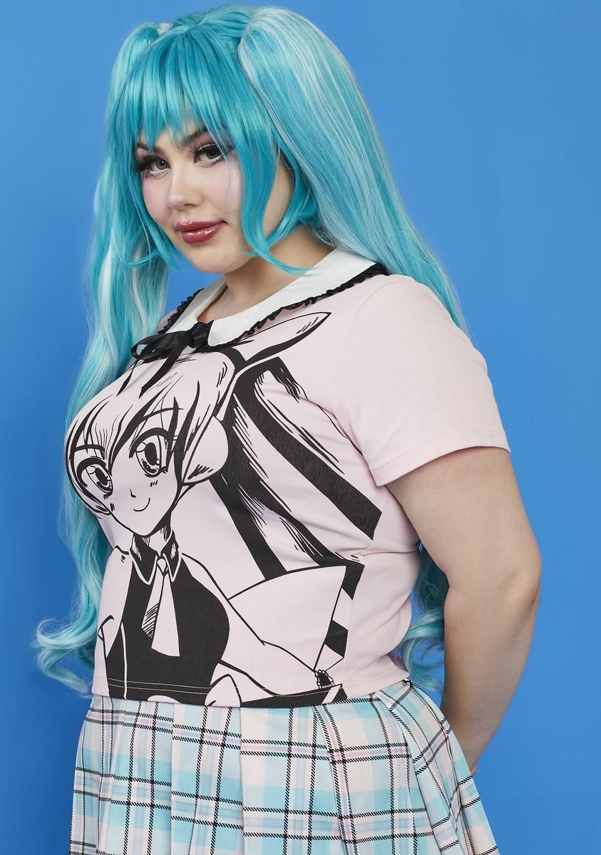 Plus Melt Away Crop Top sold by Dolls Kill product image thumbnail 2