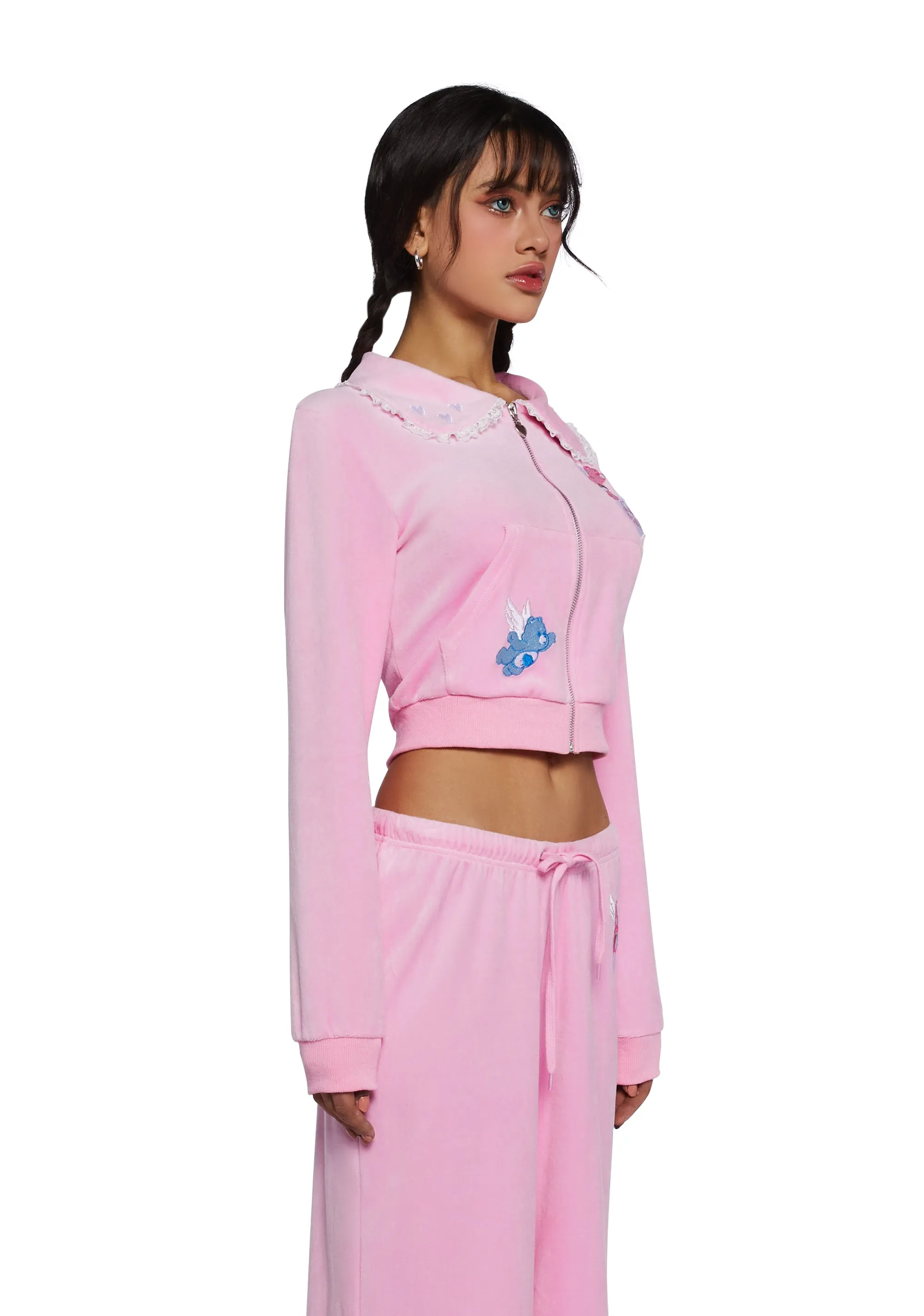 Tenderheart's Touch Velour Hoodie sold by Dolls Kill product image thumbnail 3
