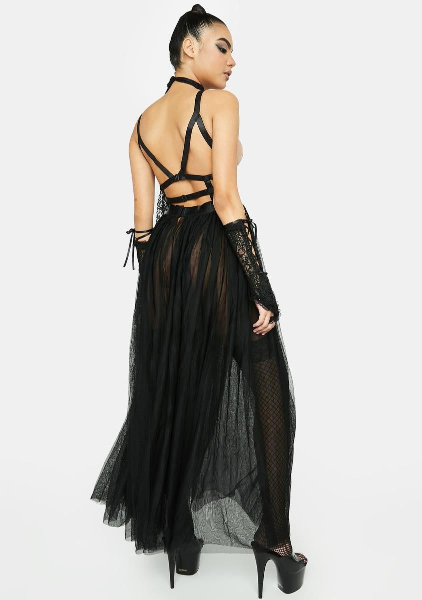 Out For Revenge Cut Out Dress sold by Dolls Kill product image thumbnail 4