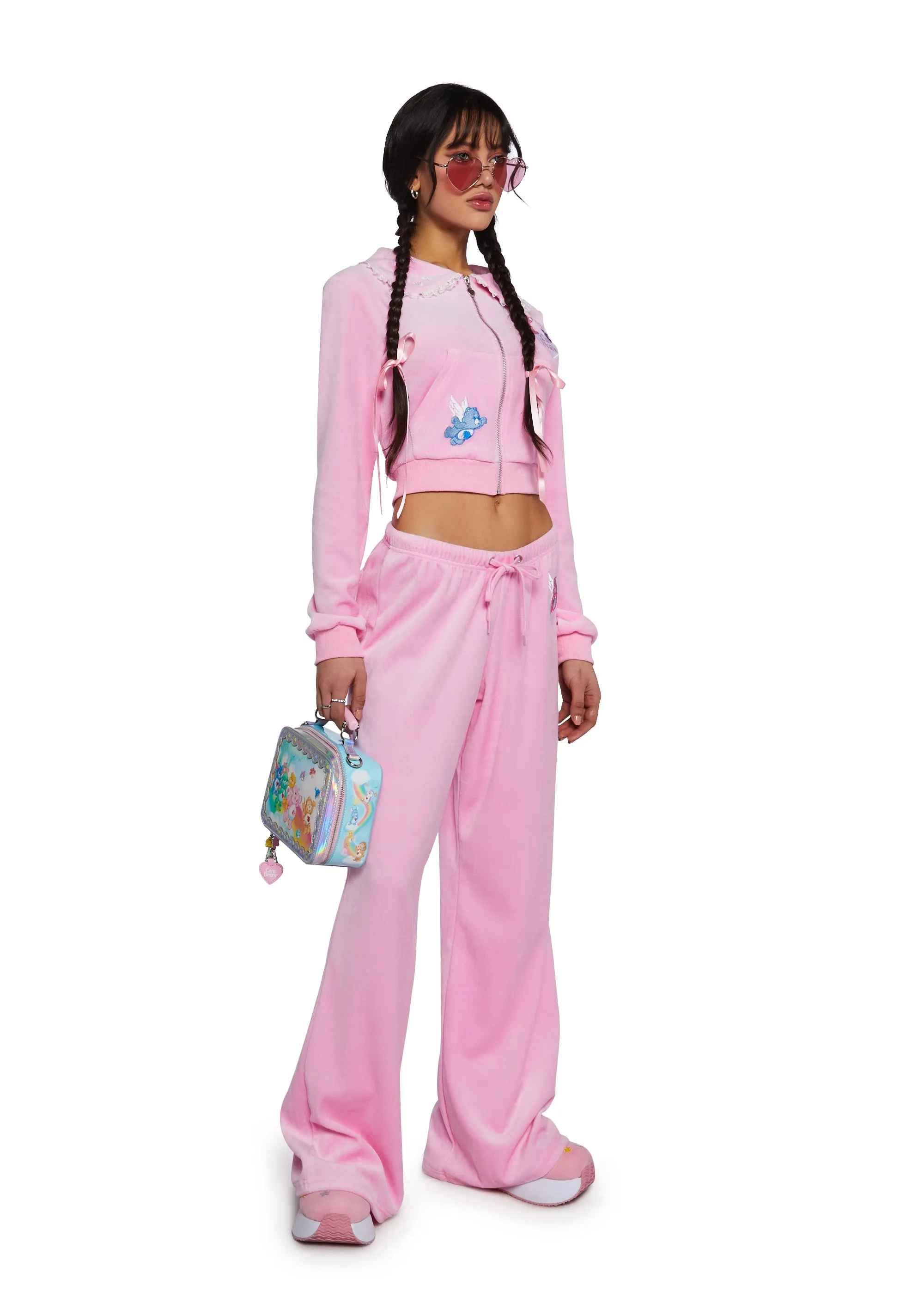 Tenderheart's Touch Velour Hoodie sold by Dolls Kill product image thumbnail 2