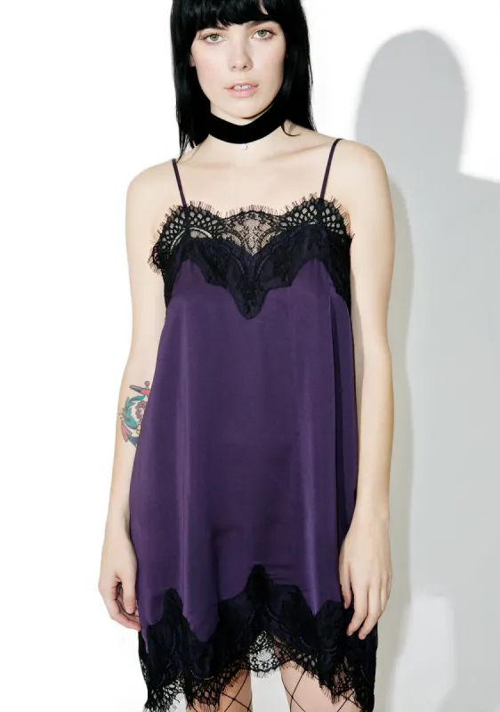 Dark Youth Slip Dress sold by Dolls Kill
