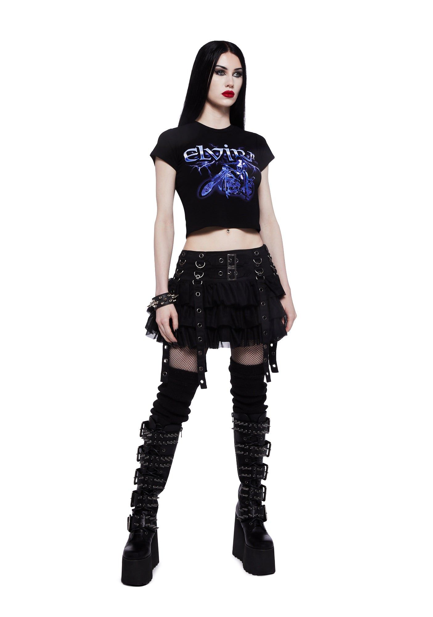 Rough Rider Baby Tee sold by Dolls Kill product image thumbnail 2