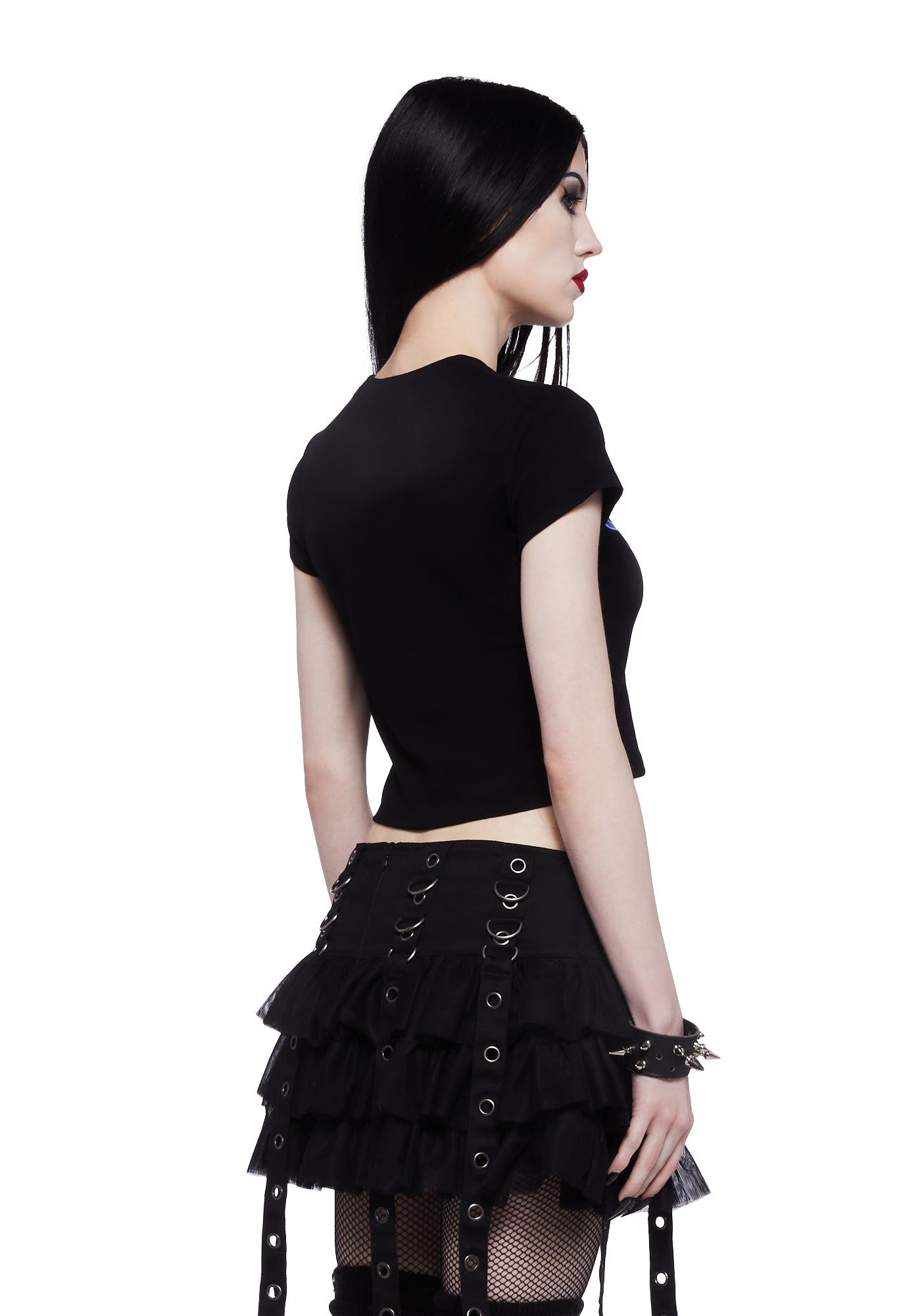 Rough Rider Baby Tee sold by Dolls Kill product image thumbnail 4