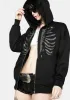 Dark Part Of Me Zip Up Hoodie sold by Dolls Kill