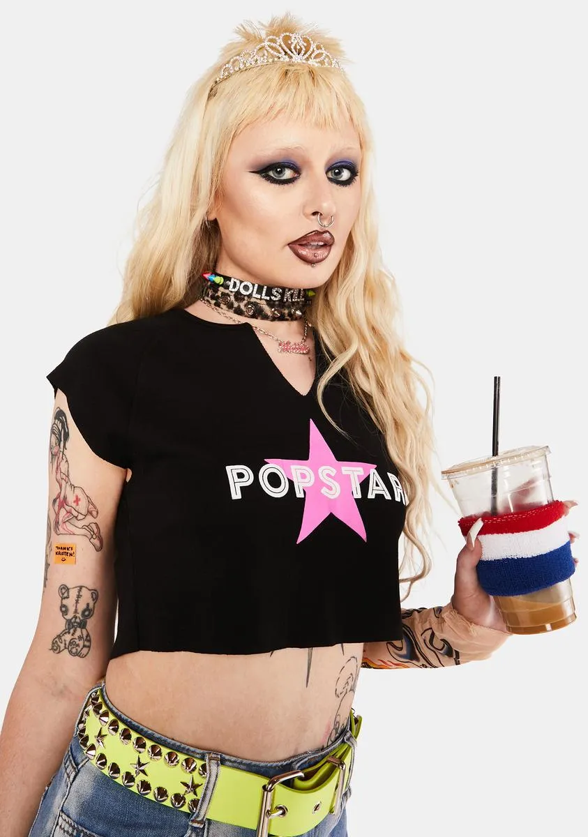 Pop Sensation Crop Tee sold by Dolls Kill product image thumbnail 2