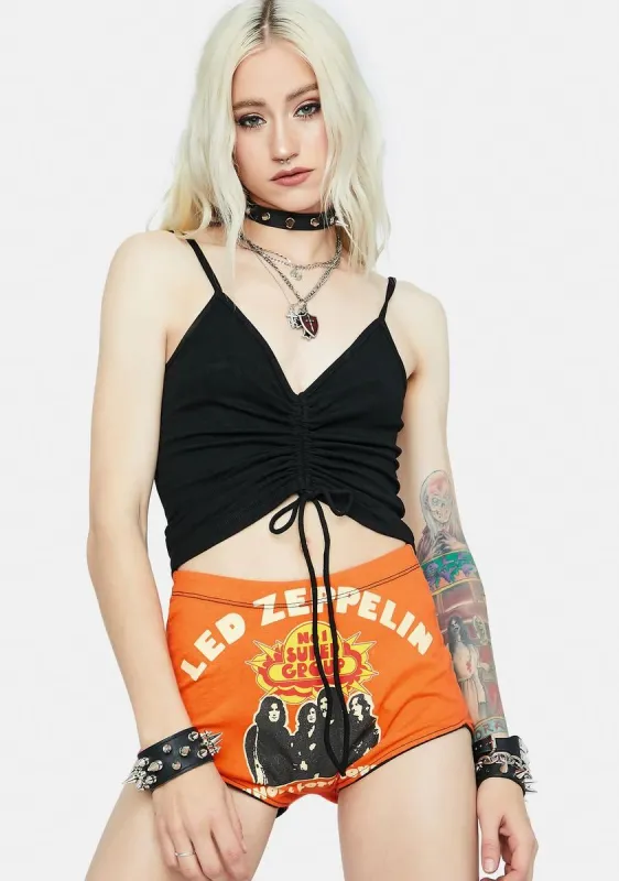 Night Let's Go Again Crop Tank Top sold by Dolls Kill