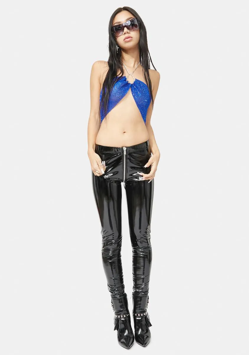 Soft Glances Rhinestone Halter sold by Dolls Kill product image thumbnail 3