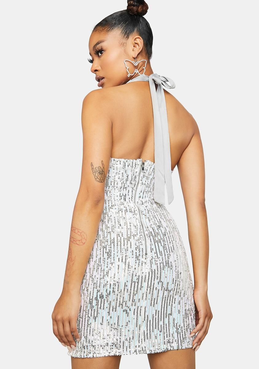 Stars Will Shine Sequin Dress sold by Dolls Kill product image thumbnail 4