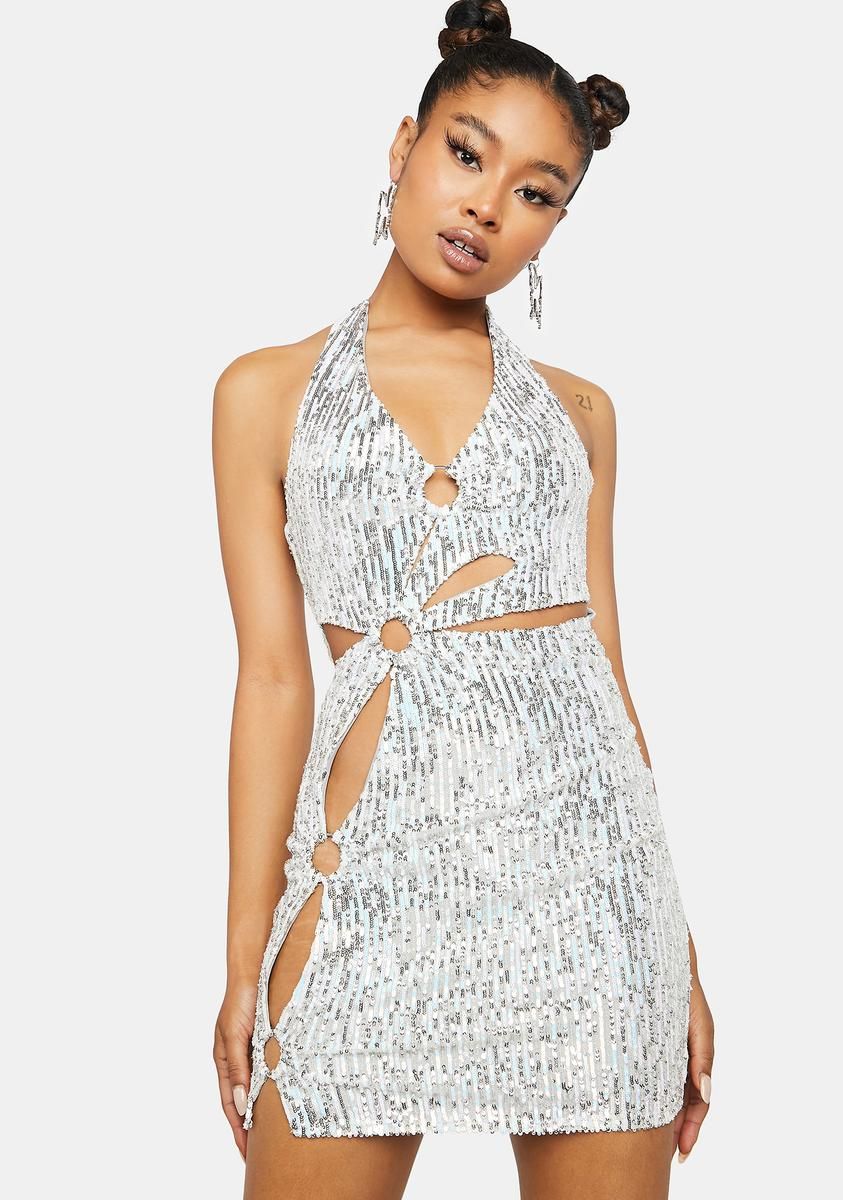 Stars Will Shine Sequin Dress sold by Dolls Kill