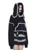 Sweet Creature Zip-Up Hoodie sold by Dolls Kill