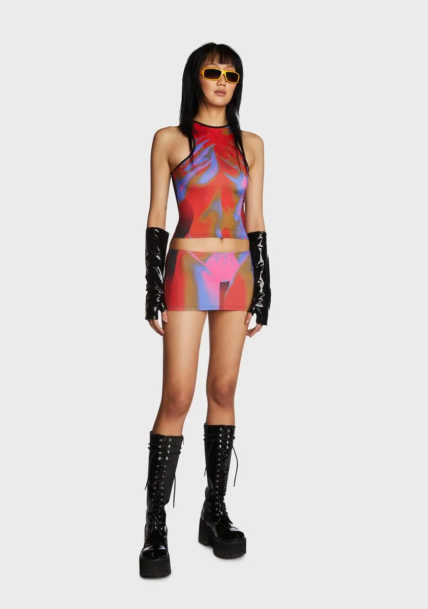 Clothing My Body Skirt Set sold by Dolls Kill product image thumbnail 5