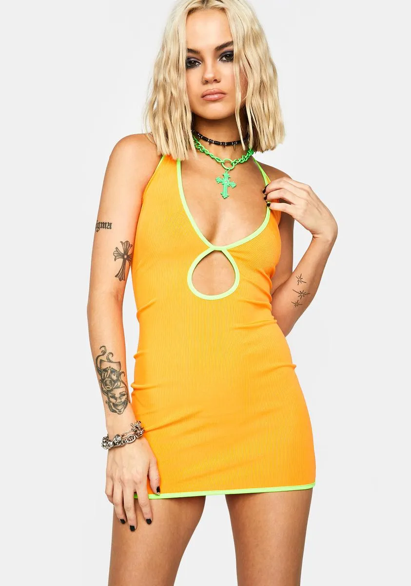 Citrus Meet Me At The Boardwalk Mini Dress sold by Dolls Kill