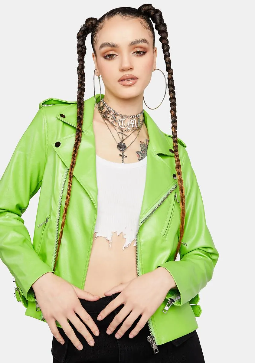 Maximum Velocity Moto Jacket sold by Dolls Kill