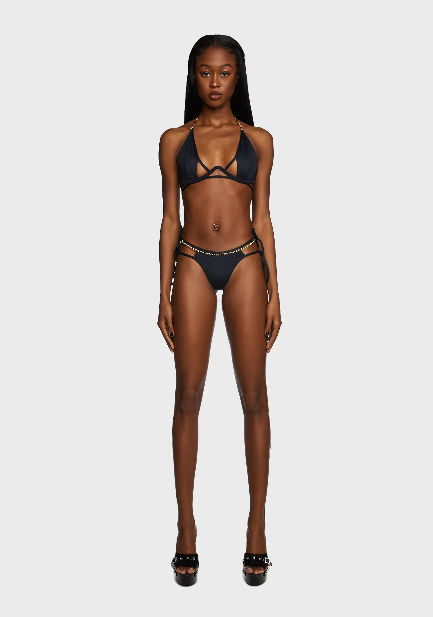 Poolside Queen Bikini Set sold by Dolls Kill