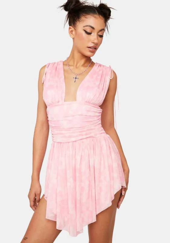 Garden Goddess Mini Dress sold by Dolls Kill