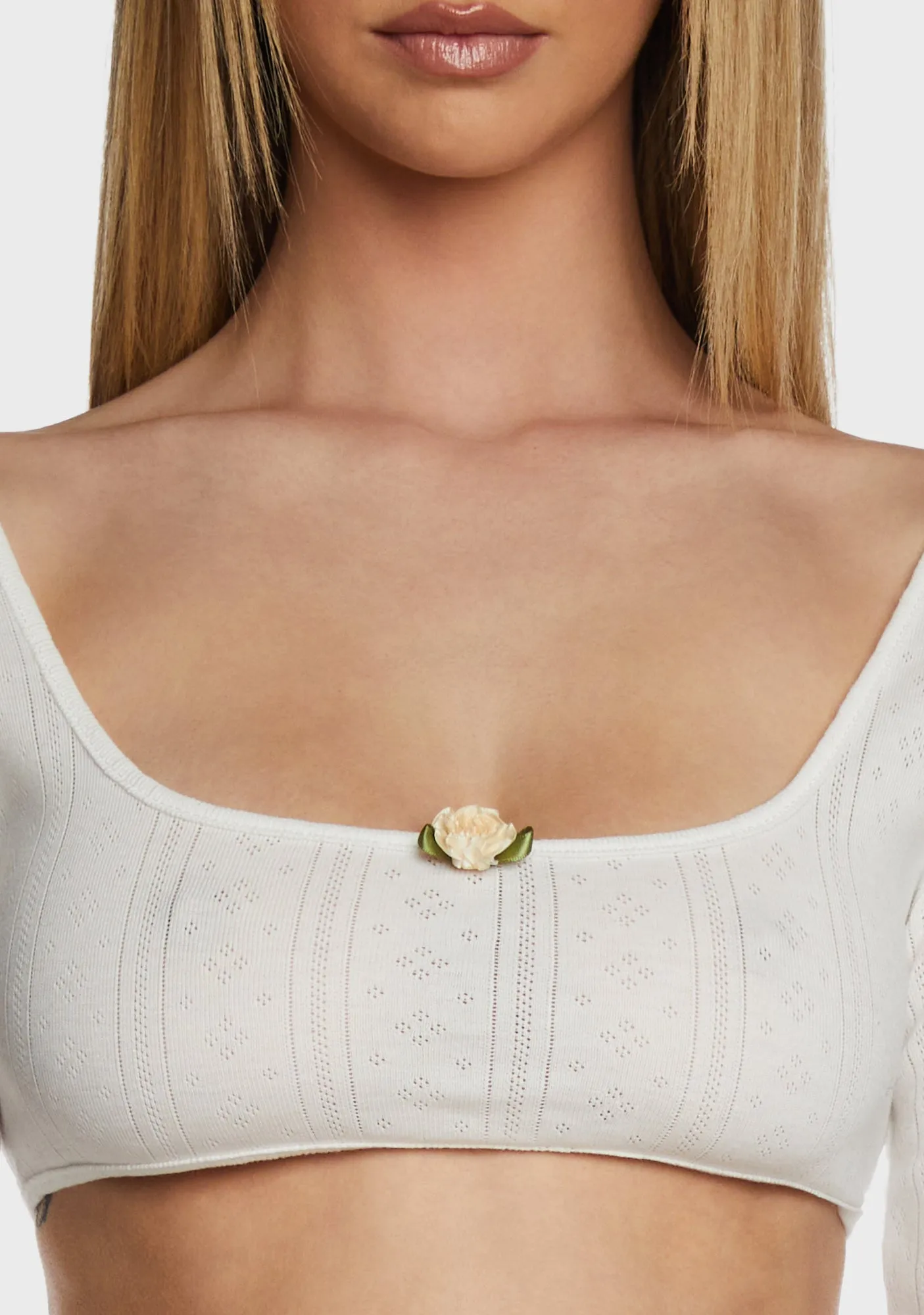 Cozy Me Crop Top sold by Dolls Kill product image thumbnail 2