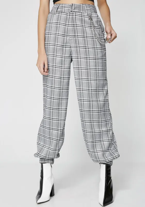 Plaid Cobain Pants sold by Dolls Kill