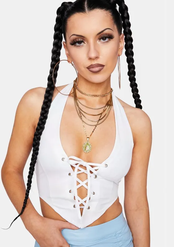 In My Own League Corset Top sold by Dolls Kill