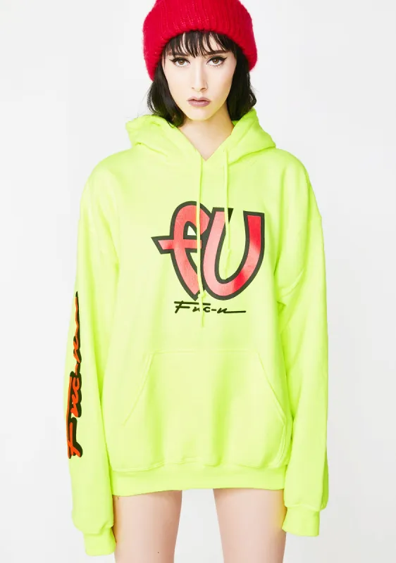 Not For U Hoodie sold by Dolls Kill