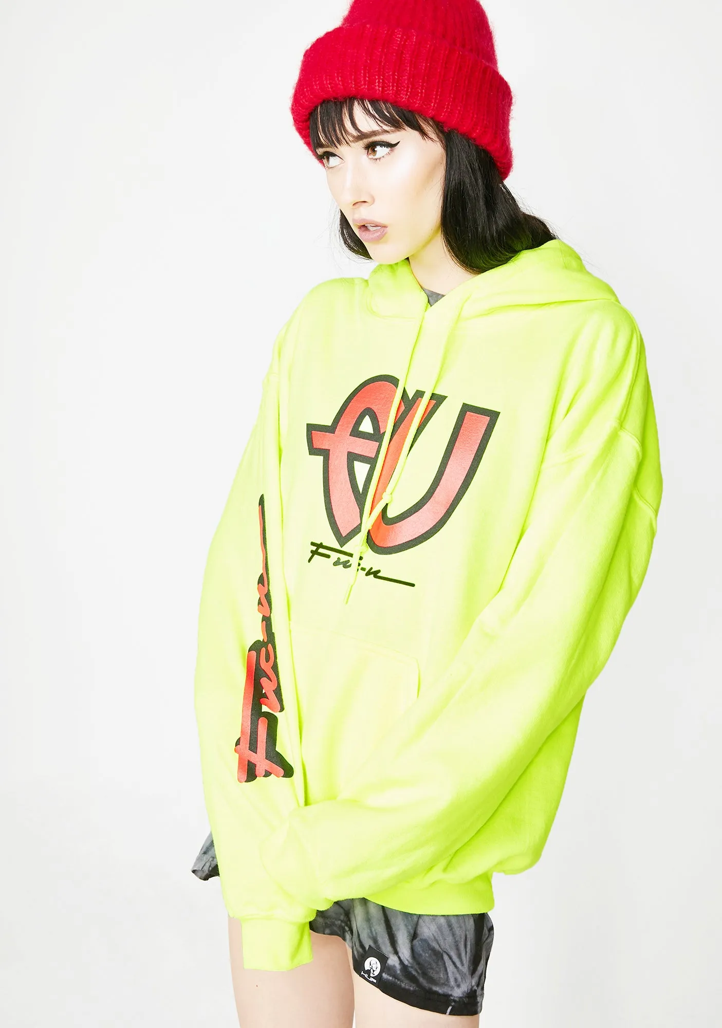 Not For U Hoodie sold by Dolls Kill product image thumbnail 2