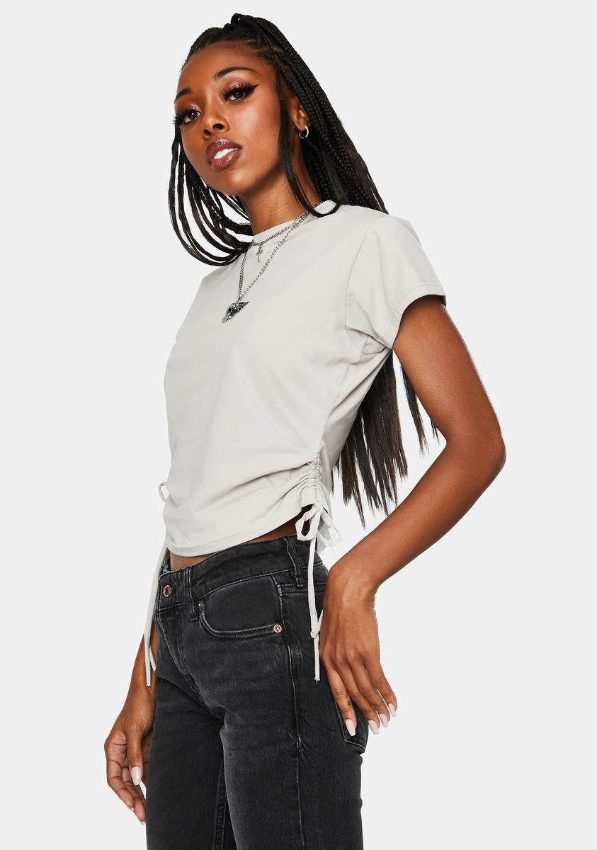 Authentic Gather Crop Tee sold by Dolls Kill product image thumbnail 2