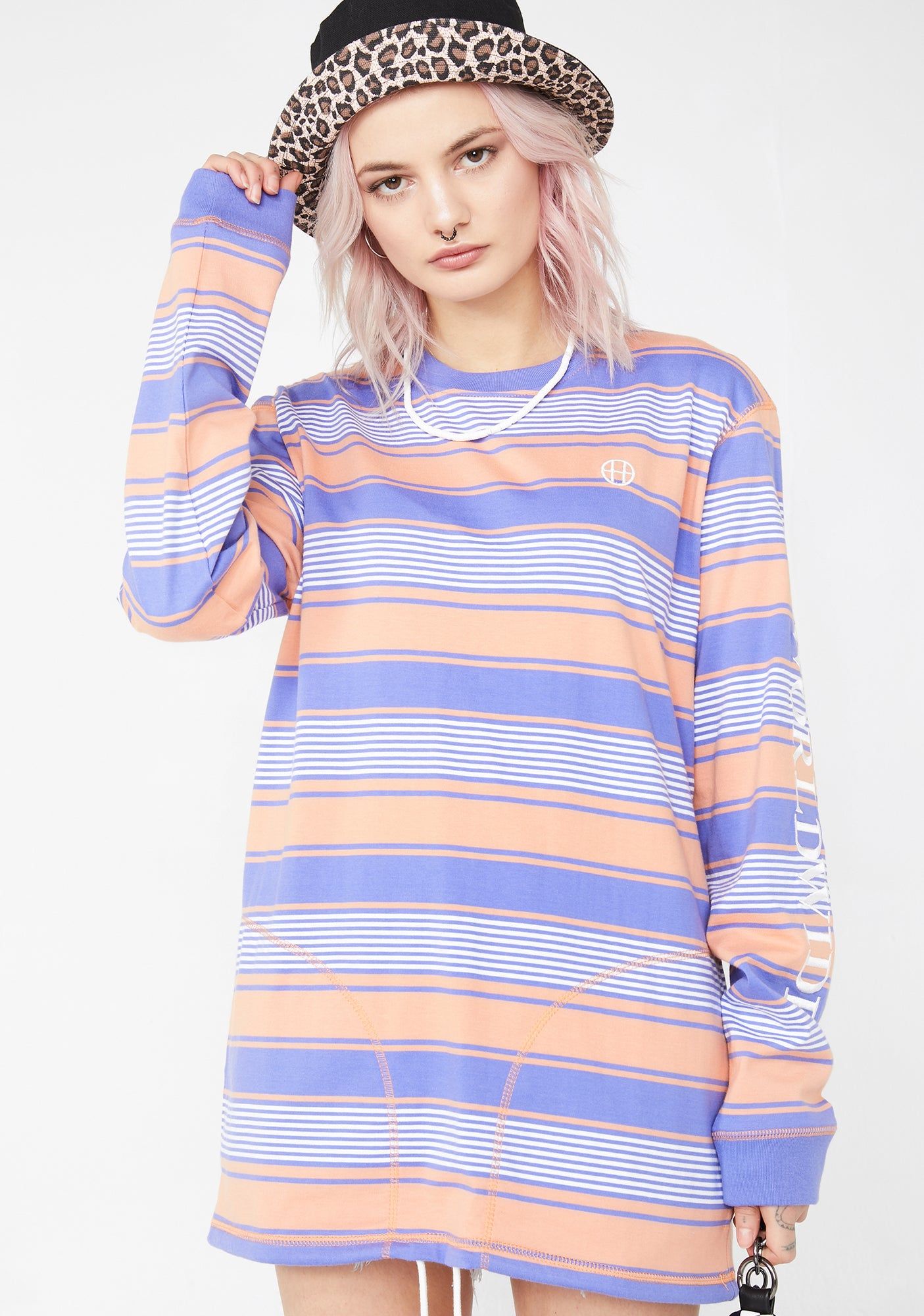 Essex Long Sleeve Knit Top sold by Dolls Kill