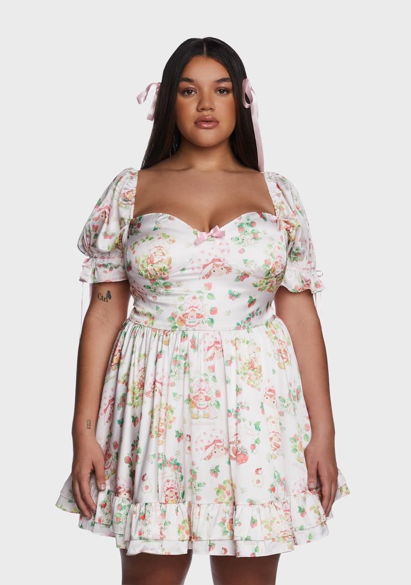 Plus Kindred Friends Babydoll Dress sold by Dolls Kill