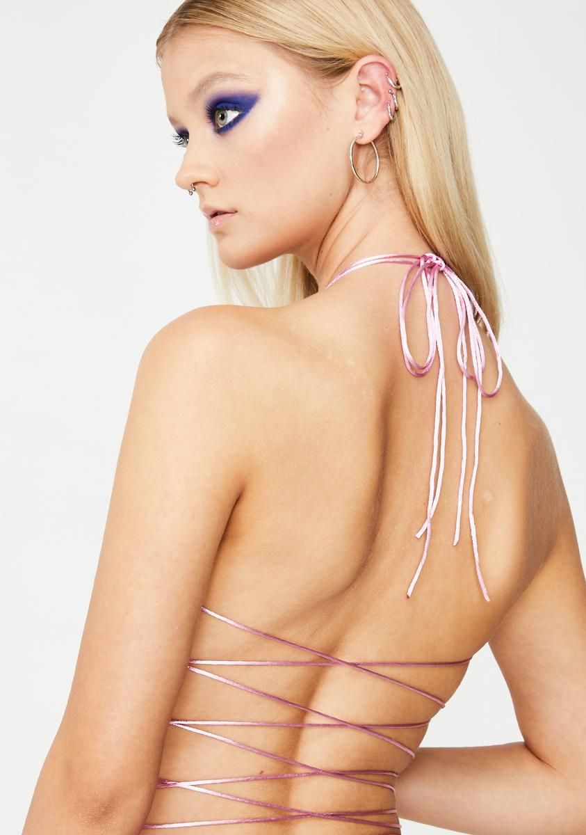 Flutter To Me Backroads Bra sold by Dolls Kill product image thumbnail 4