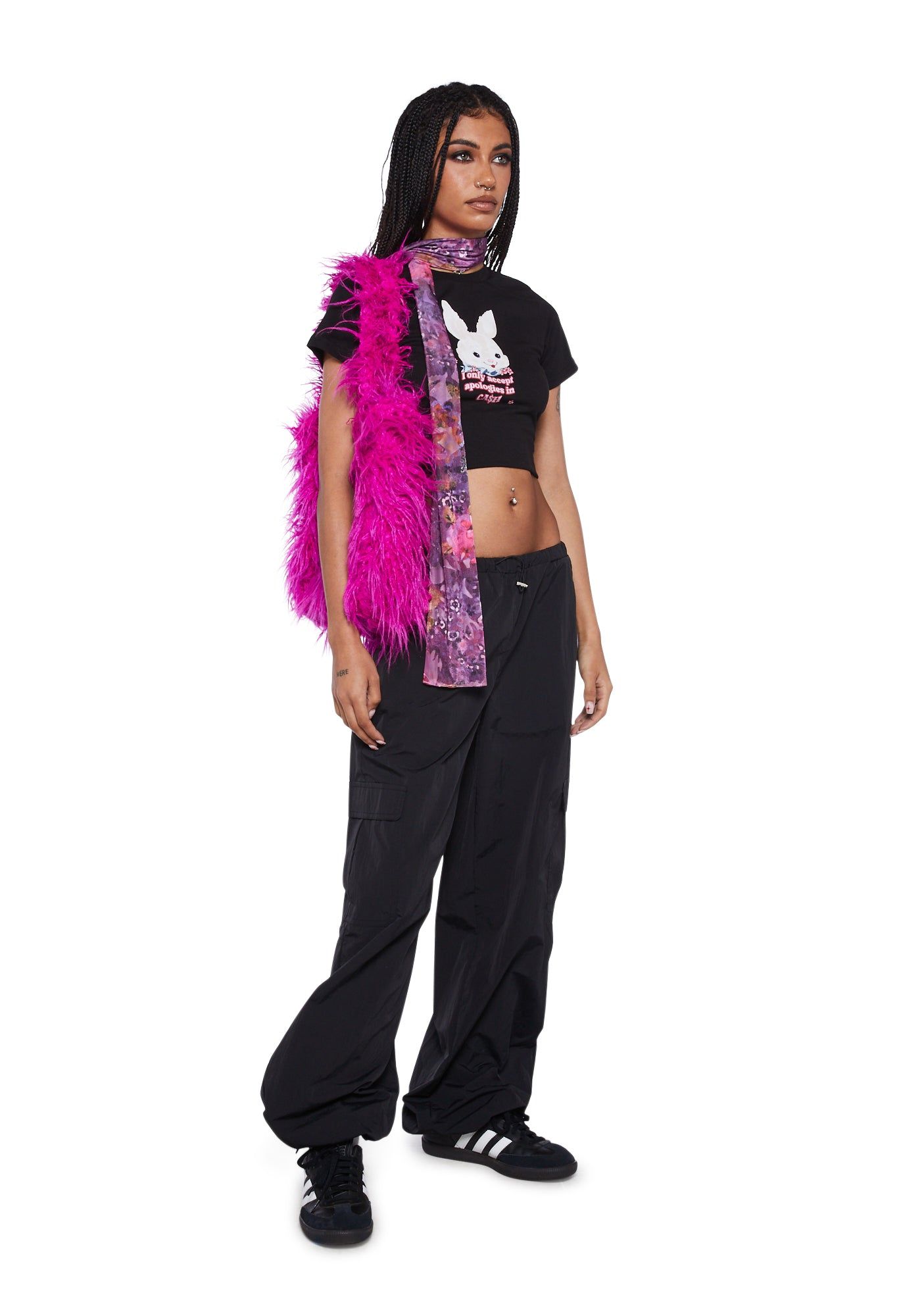 Parachute Cargo Trousers sold by Dolls Kill product image thumbnail 2