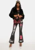 Ink Written In The Stars Faux Fur Jacket sold by Dolls Kill