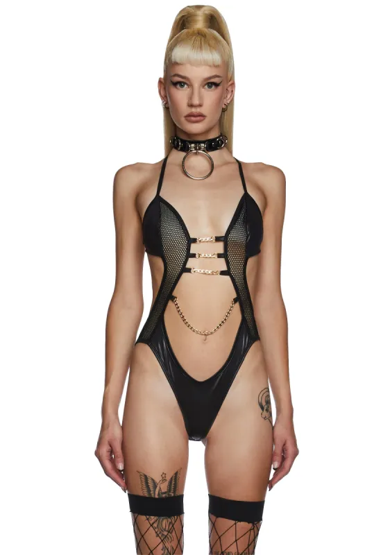 Provocative Pleasure Chain Bodysuit sold by Dolls Kill