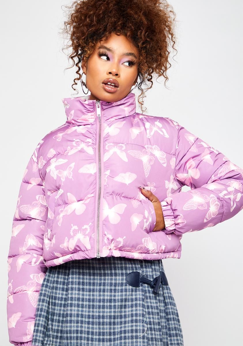 Spirit So Free Puffer Jacket sold by Dolls Kill