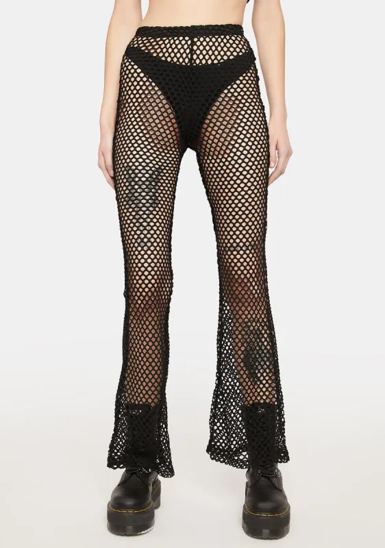 Mary Q Fishnet Pants sold by Dolls Kill