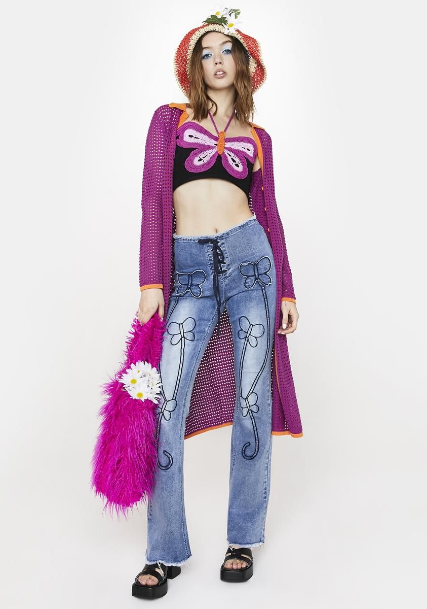 Boogie Days Knit Cardigan sold by Dolls Kill product image thumbnail 3