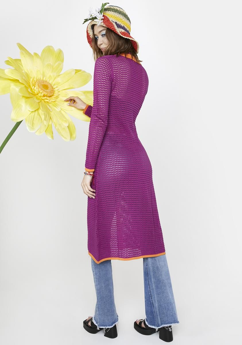 Boogie Days Knit Cardigan sold by Dolls Kill product image thumbnail 4