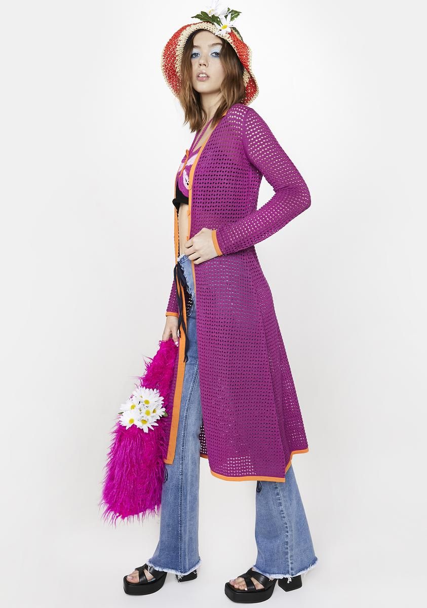 Boogie Days Knit Cardigan sold by Dolls Kill product image thumbnail 2