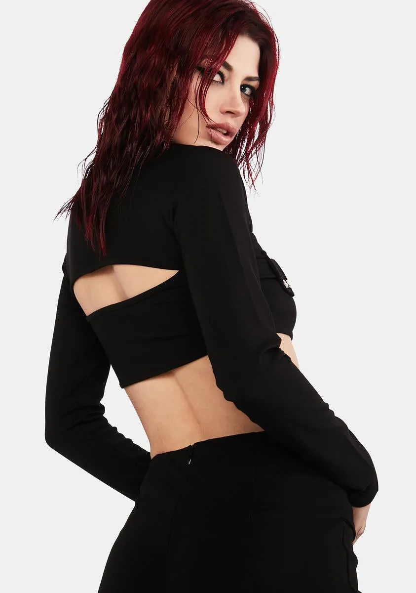 Knox Crop Top sold by Dolls Kill product image thumbnail 4