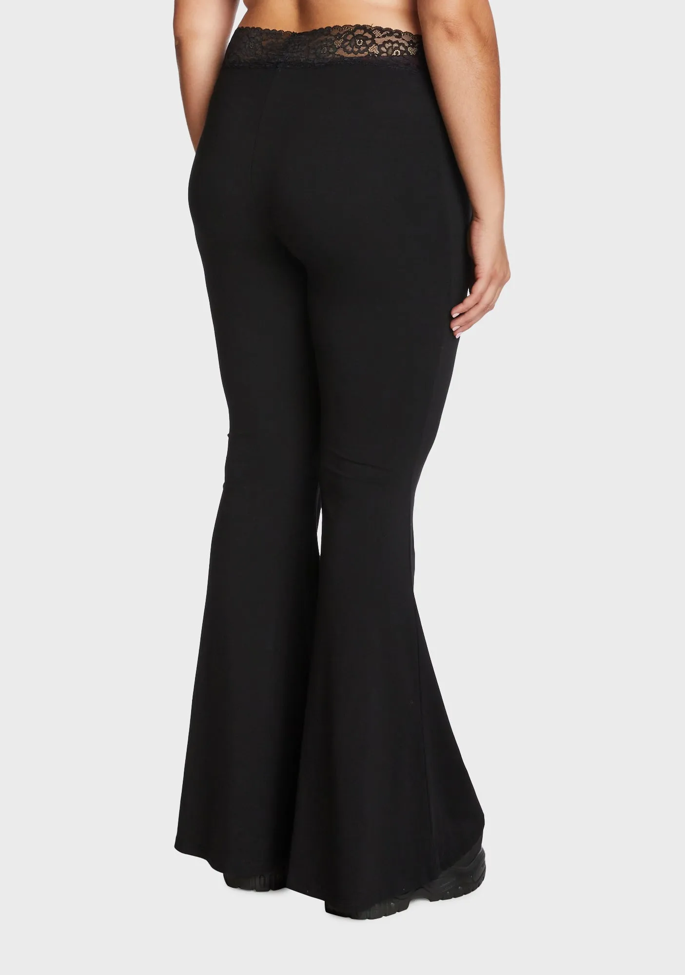 Plus New Endeavors Flared Leggings sold by Dolls Kill product image thumbnail 4