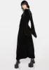 Bell Sleeve Maxi Dress sold by Dolls Kill
