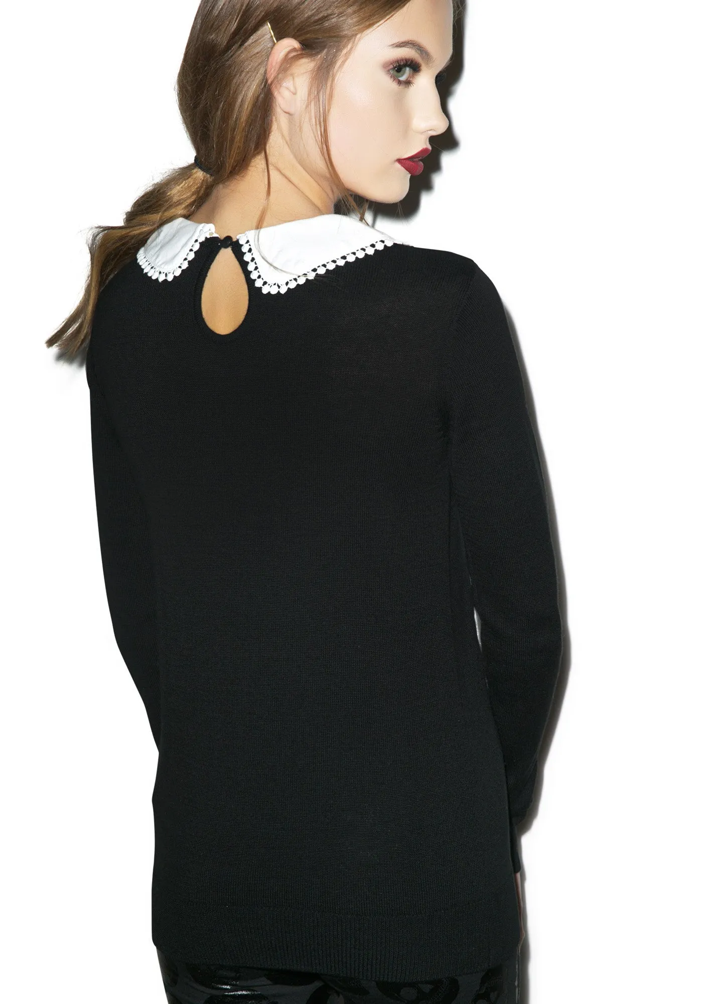 Wishbone Girly Sweater sold by Dolls Kill product image thumbnail 5