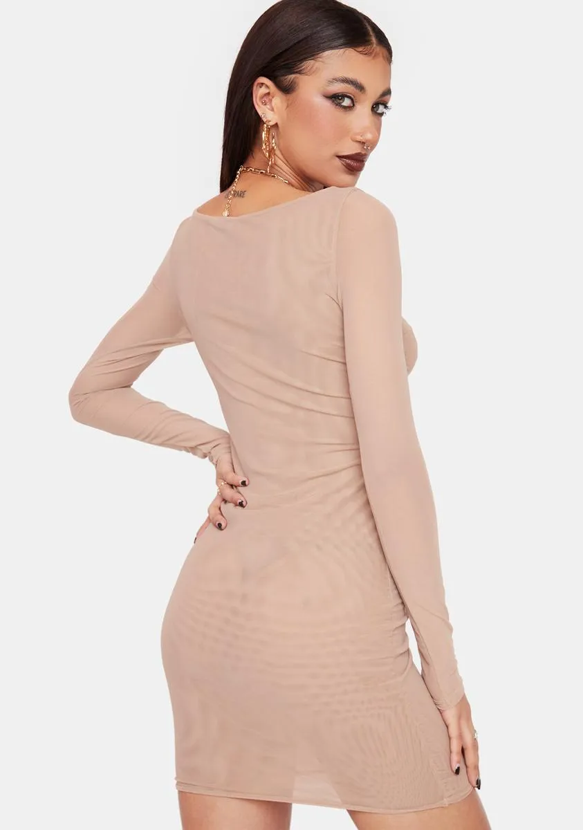 Bare Not Fade Away Bodycon Dress sold by Dolls Kill product image thumbnail 4