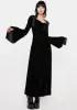 Bell Sleeve Maxi Dress sold by Dolls Kill
