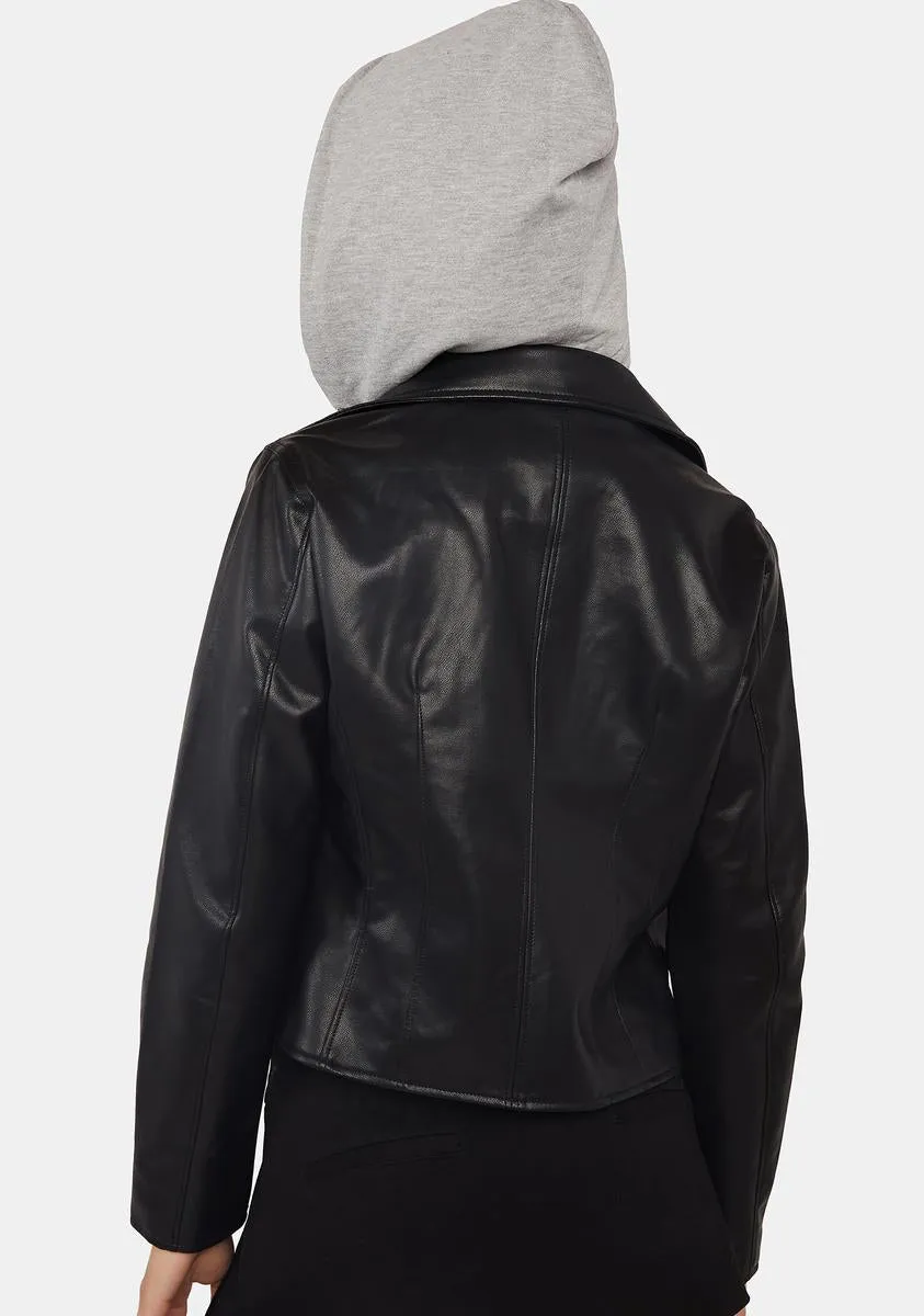 Bisbone Moto Jacket sold by Dolls Kill product image thumbnail 4