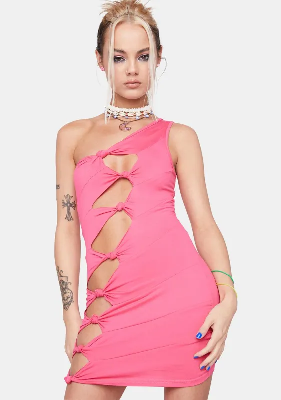 Candlelit Dinner Cut Out Dress sold by Dolls Kill