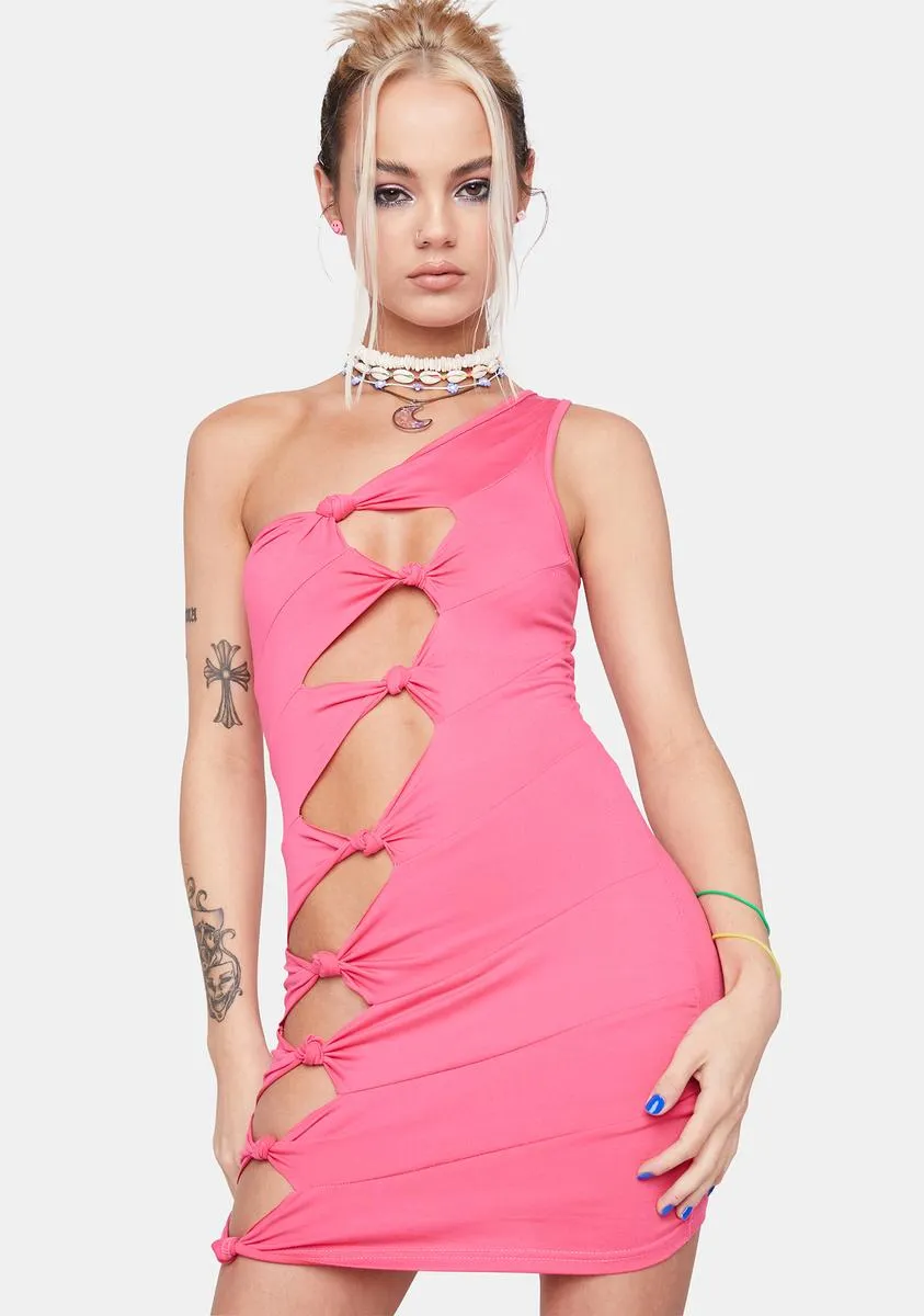 Candlelit Dinner Cut Out Dress sold by Dolls Kill